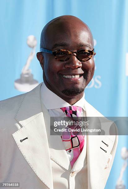 Comedian Jonathan Slocumb arrives at the 39th NAACP Image Awards held at the Shrine Auditorium on February 14, 2008 in Los Angeles, California.