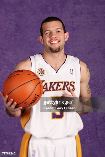 Jordan Farmar of the Sophmore team poses during 2008 T-Mobile Rookie Challenge & Youth Jam at the New Orleans Arena February 15, 2008 in New Orleans,...