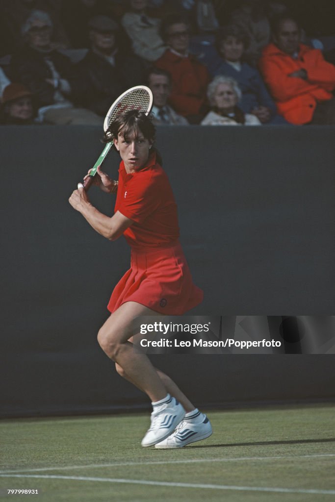 Martina Navratilova At 1980 BMW Challenge