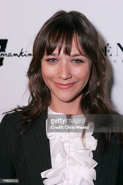 Actress Rashida Jones attends the opening of the 7 For All Mankind store on Robertson Boulevard on November 15, 2007 in Los Angeles, California.