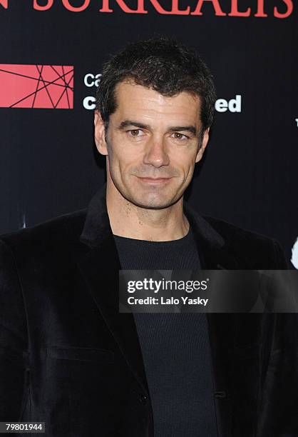 Actor Toni Canto attends a photocall for Oscar: Una Pasion Surrealista , held at the Orfila Hotel on Febraury 15, 2008 in Madrid, Spain.