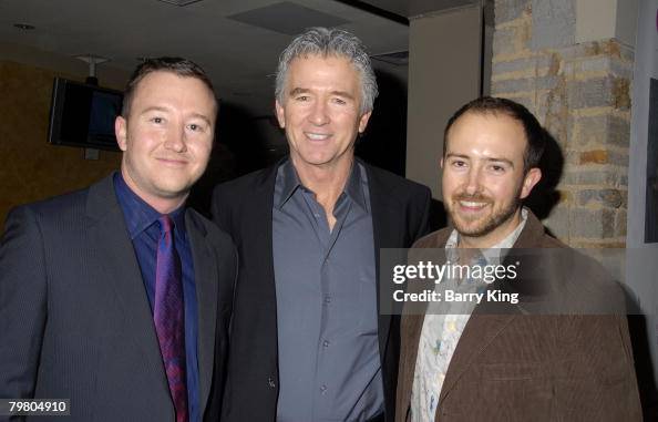 Actor Patrick Duffy and his sons Padriac Duffy, Conor Duffy attend ...