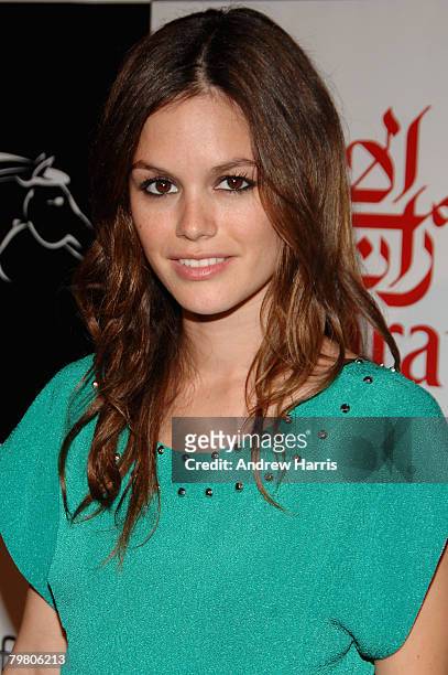 Actress Rachel Bilson attends a premiere for the movie 'The Edge of Heaven' during day five of the 4th Dubai International Film Festival on December...
