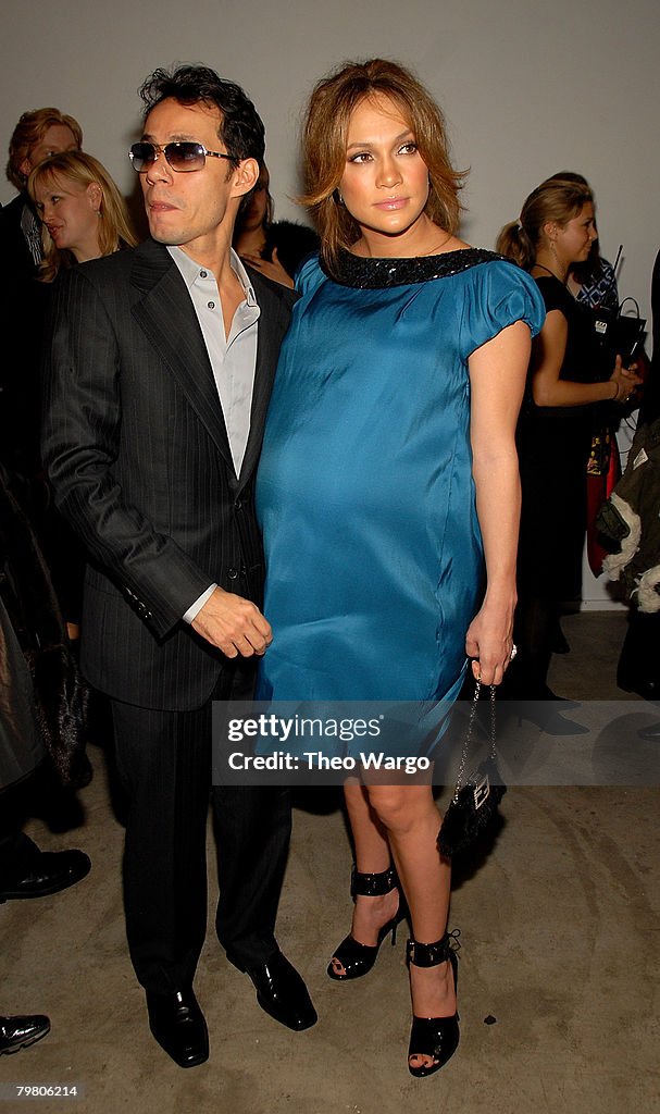 Mercedes-Benz Fashion Week Fall 2008 - Marchesa - Front Row and Backstage