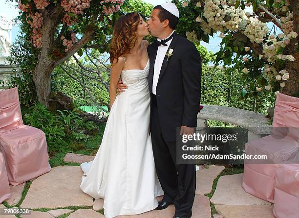 Adam Sandler Weds girlfriend model/actress Jackie Titone