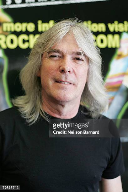 Cliff Williams of 'AC/DC' attends the Rock 'N' Roll Fantasy Camp at S.I.R Recording studios on February 17, 2008 in Hollywood, California.
