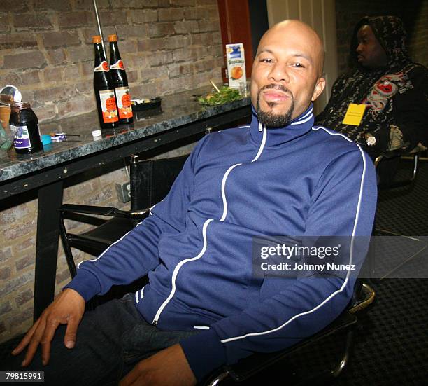 Common attends the 2008 NBA All-Star in New Orleans - ESPN The Magazine's Chicken `N' Waffles event at Harrah's Hotel February 16, 2008 in New...