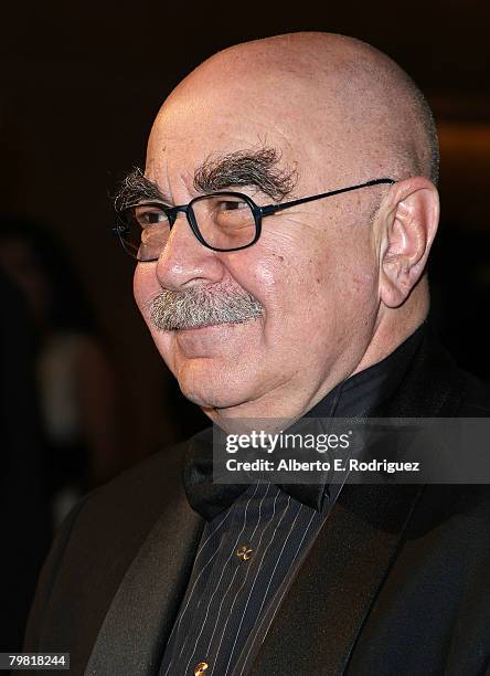 President Alan Heim arrives at the 58th ACE Eddie Awards held at the Beverly Hilton Hotel on February 17, 2008 in Beverly Hills, California.