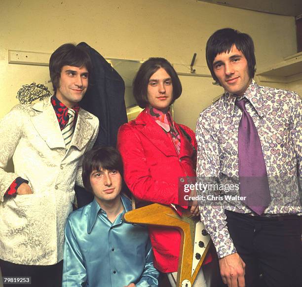 Ray Davies, Pete Quaife, Dave Davies and Mick Avory of The Kinks, 1965