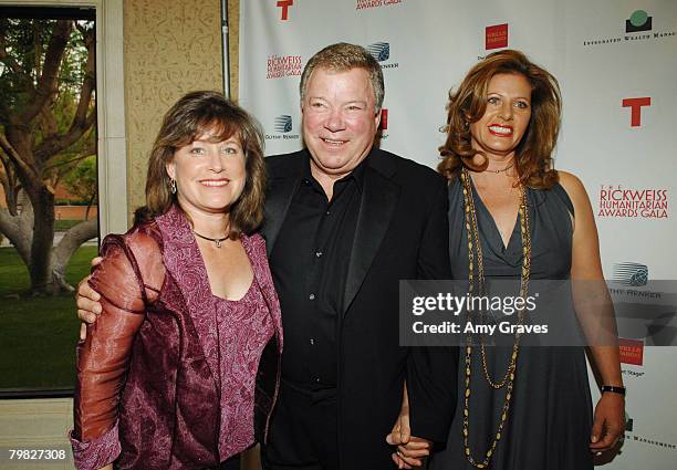 Leslie Walker, daughter, William Shatner and wife Elizabeth