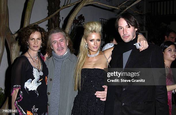 Rachel Griffiths, Richard Tyler, Paris Hilton & Keanu Reeves