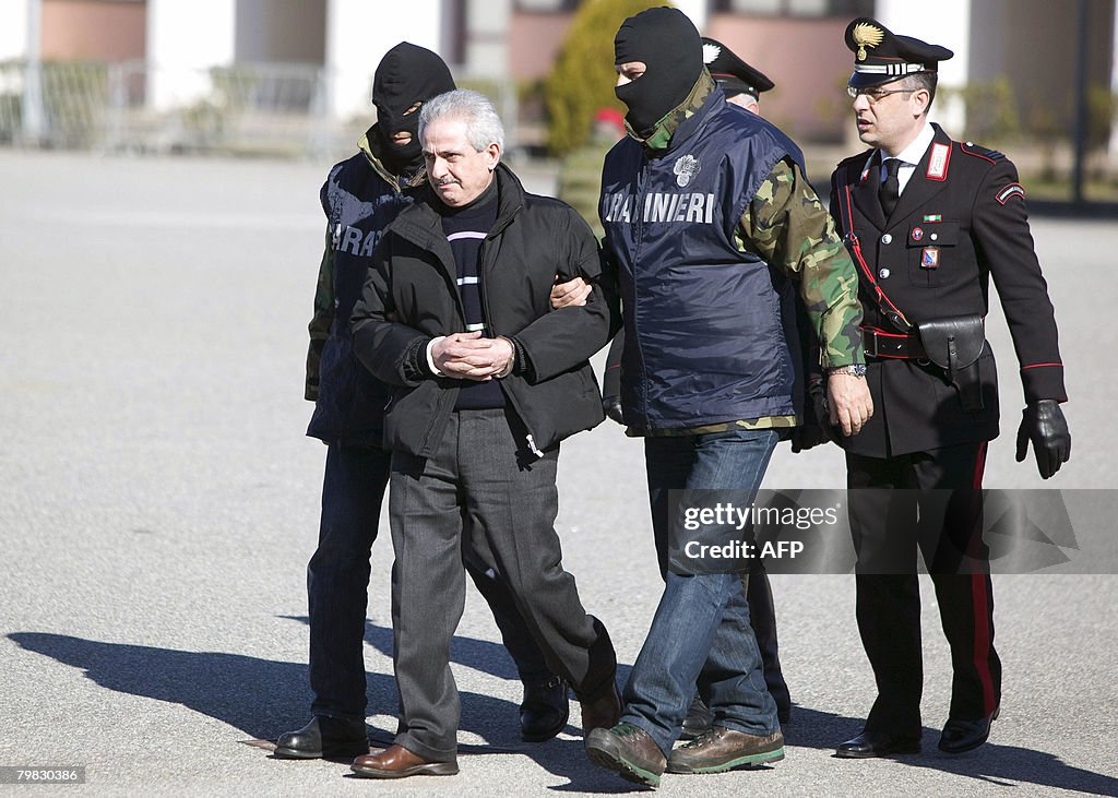 Italian special police force escort Pasq