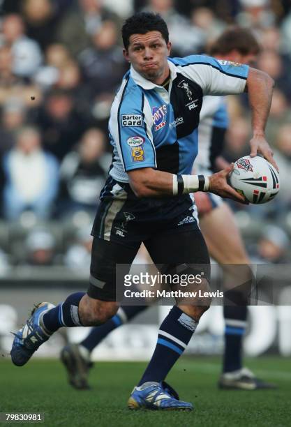 Henry Paul of Harlequins RL in action during the engage Super League match between Hull FC and Harlequins RL at the KC Stadium on February 17, 2008...