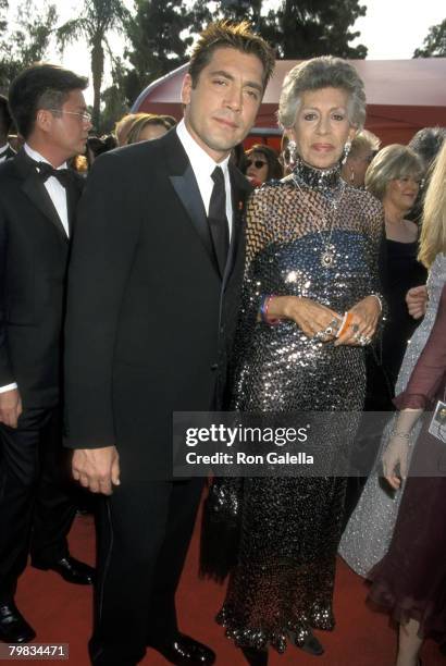 Javier Bardem and Mother Pilar Bardem