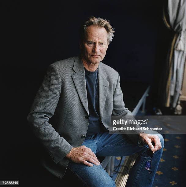 Actor Sam Shepard poses at a portrait session in Cannes on May 19, 2005. .
