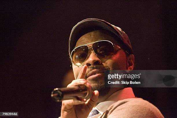 Platinum recording artist Musiq Soulchild performing at ESPN The Magazine's Chicken N' Waffles III "N'Awlins" style at Riche Restaurant and Bar 528...