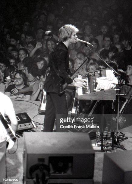 Sting and The Police perform in 1982.