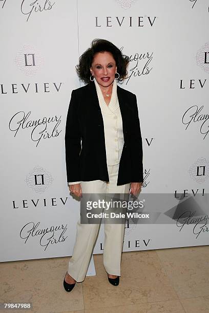 Nikki Haskell attends the book release party for Patrick McMullan's "Glamour Girls" at The Terrace at the Sunset Tower Hotel on February 19, 2008 in...