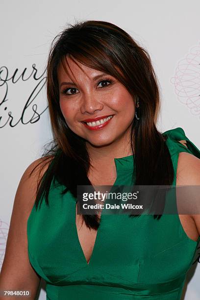 Taryn Rose attends the book release party for Patrick McMullan's "Glamour Girls" at The Terrace at the Sunset Tower Hotel on February 19, 2008 in...