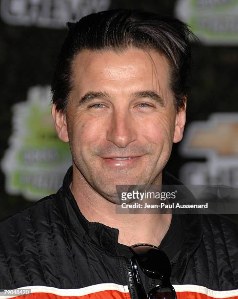 Actor Billy Baldwin arrives at "Chevy Rocks the Future" held at the Walt Disney Studios on February19, 2008 in Burbank, California.