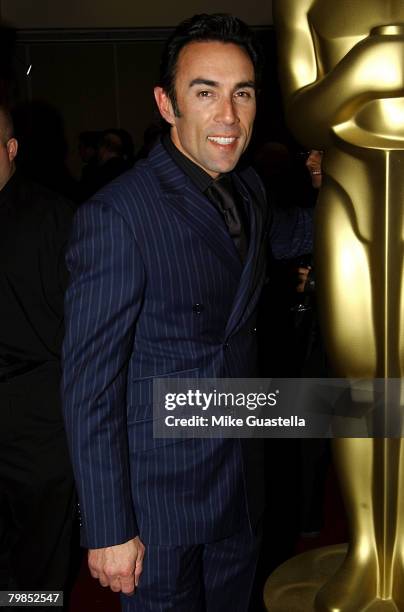 Actor Francesco Quinn attends the 80th Academy Awards - Shorts! reception and screening on February 19, 2008 at The Academy of Motion Picture Arts...