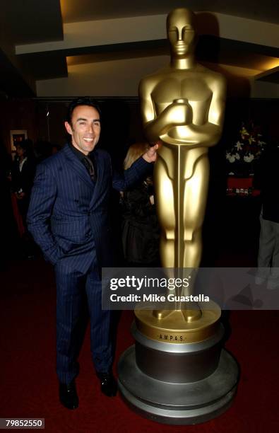 Actor Francesco Quinn attends the 80th Academy Awards - Shorts! reception and screening on February 19, 2008 at The Academy of Motion Picture Arts...