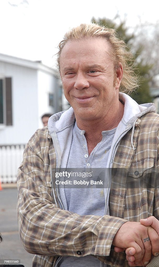 Hickey Rourke The Wrestler Mickey Rourke