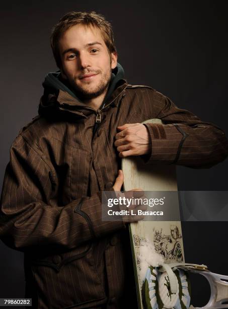 Actor Michael Stahl-David poses at the Hollywood Life House on January 22, 2008 in Park City, Utah.
