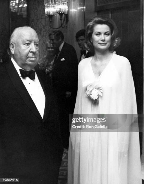 Grace Kelly & Alfred Hitchcock