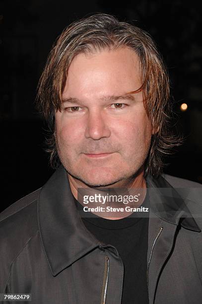Director Gore Verbinski arrives at a special screening for DreamWorks Pictures' 'Sweeney Todd' at the Paramount Theater on December 5, 2007 in Los...