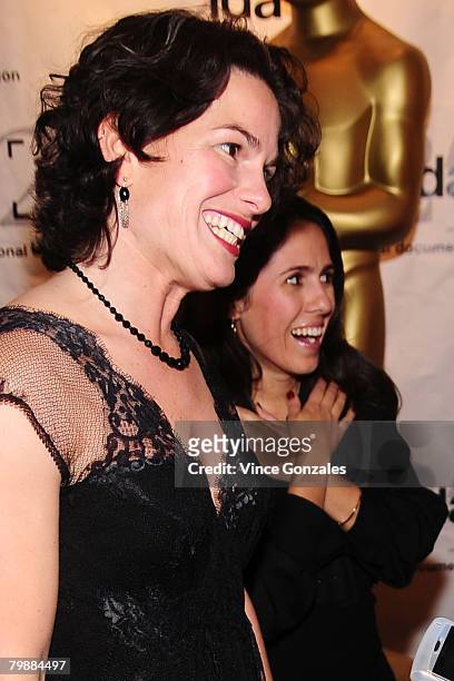Amanda Micheli and Isabel Vega attends the 26th Annual Celebration of the Academy Awards Documentary Nominees at the Samuel Goldwyn Theatre on...