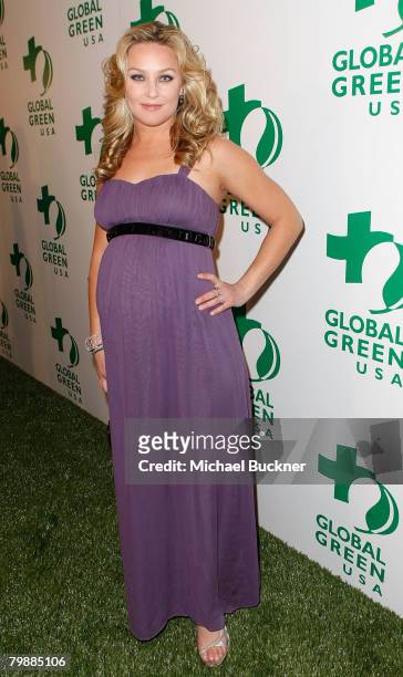 Actress Elisabeth Rohm arrives at Global Green USA's 5th Annual Awards Season Celebration at Avalon on February 21, 2008 in Hollywood, California.