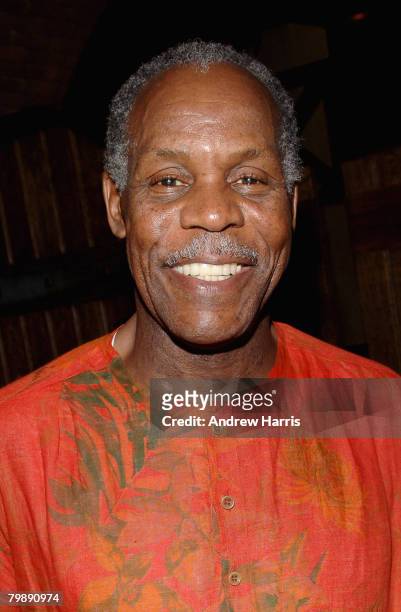 Actor Danny Glover attends the IMC Lunch during day five of the 4th Dubai International Film Festival on December 13, 2007 in Dubai, United Arab...