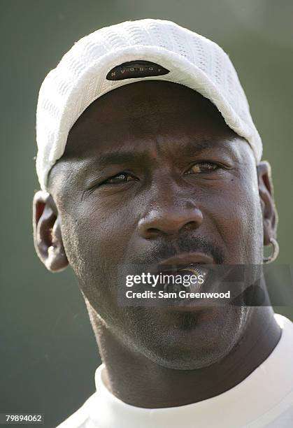 Michael Jordan during the Pro-Am prior to the 2007 Wachovia Championship held at Quail Hollow Country Club in Charlotte, North Carolina on May 2,...