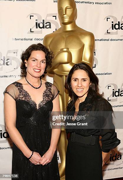 Documentary filmmakers Amanda Micheli and Isabel Vega at the 26th Annual Celebration of the Academy Awards Documentary Nominees on February 20, 2008...