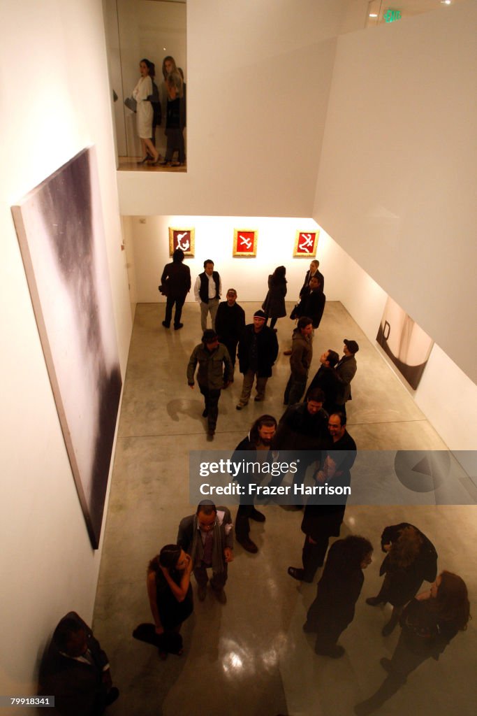 Gagosian Gallery Opening Reception For Julian Schnabel