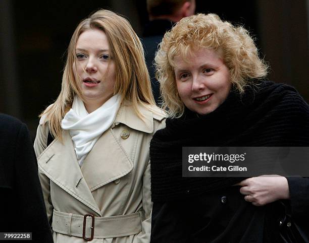 Kate Sheedy, a victim of Levi Bellfield, arrives at the Old Bailey Court on Friday 22, 2008 in London. The families of victims are awaiting a verdict...