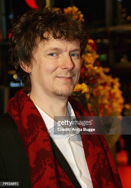 Michel Gondry attends the 'Be Kind Rewind' premiere as part of the 58th Berlinale Film Festival at the Berlinale Palast on February 16, 2008 in...