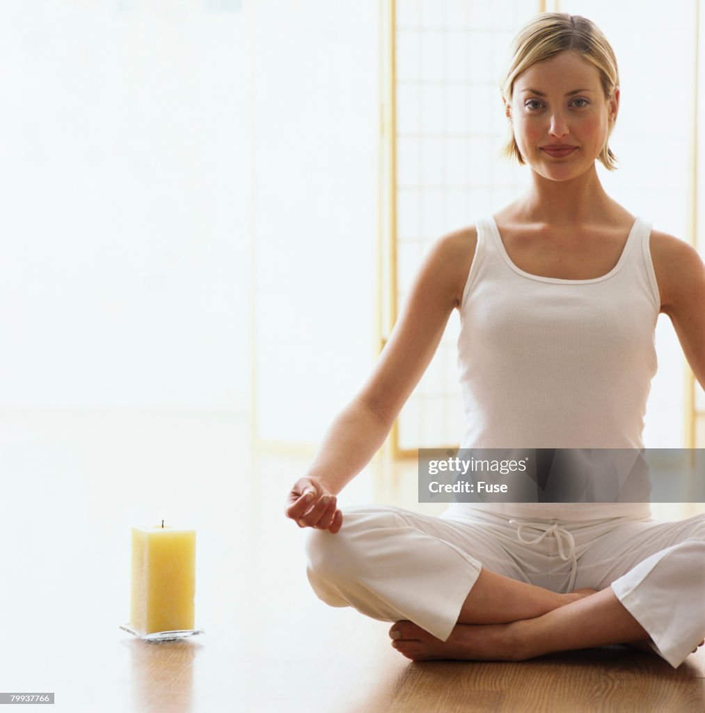Woman Meditating