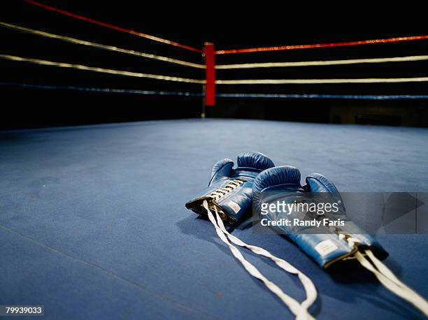boxing gloves - boxring stock-fotos und bilder