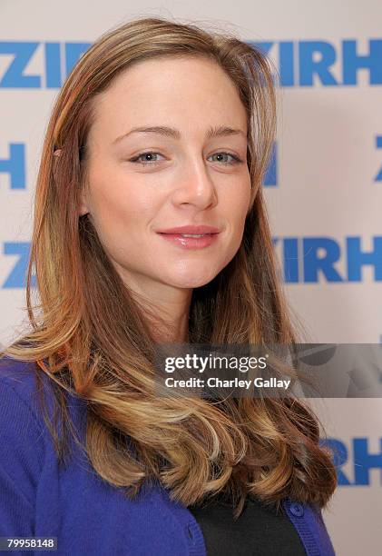 Actress Katharine Towne attends The Belvedere Luxury Lounge in honor of the 80th Academy Awards featuring Zirh Men's Skincare, held at the Four...