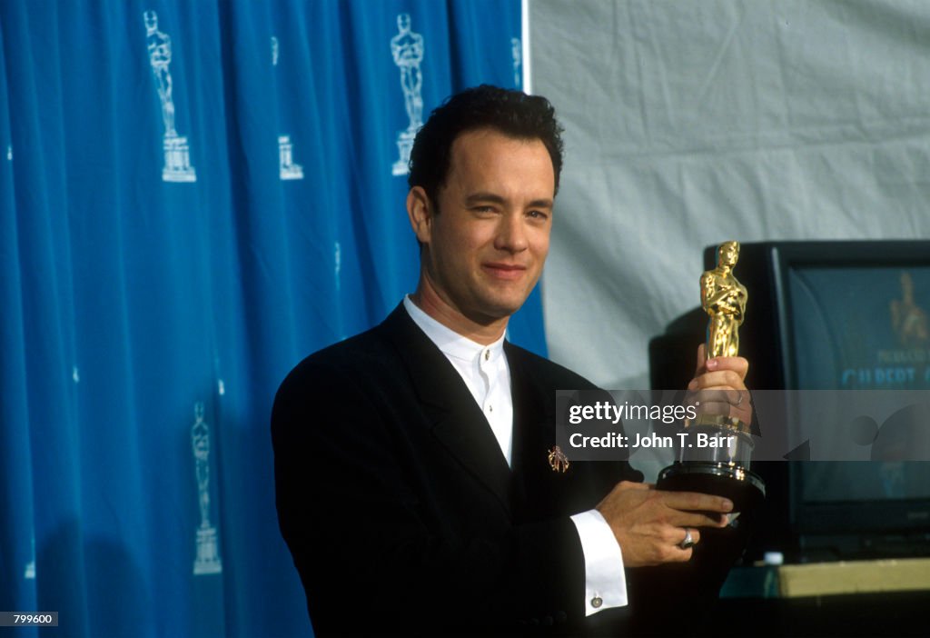 Actor Tom Hanks Receives His Oscar At The Academy Awards In Los News actor-tom-hanks-receives-his-oscar-at-the-academy-awards-in-los-news