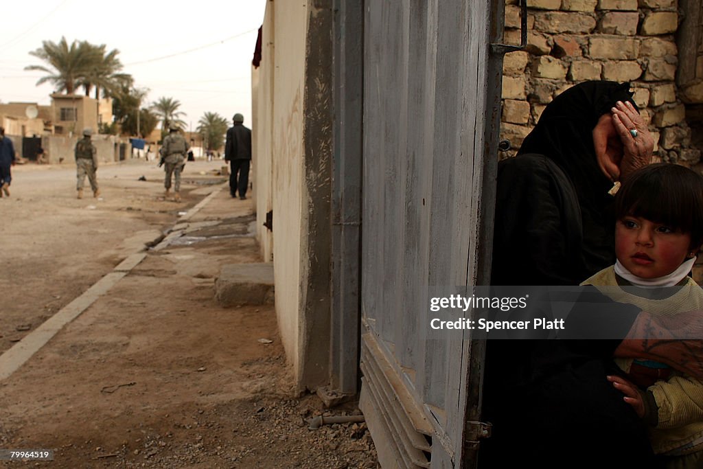 U.S. Military Patrols In Restive Diyala Province, Iraq