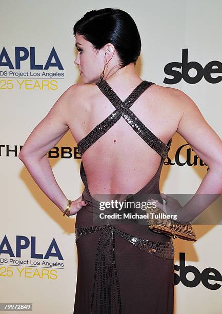 Actress Jodi Lyn O'Keefe attends "The Envelope Please" 7th Annual Oscar viewing party held at the Abbey on February 24, 2008 in West Hollywood,...