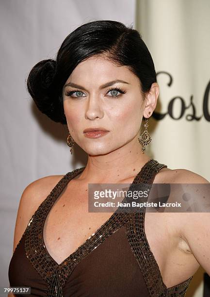 Jodi Lyn O'Keefe arrives at 'The Envelope Please' 7th Annual Oscar viewing party held at the Abbey on February 24, 2008 in West Hollywood, California.