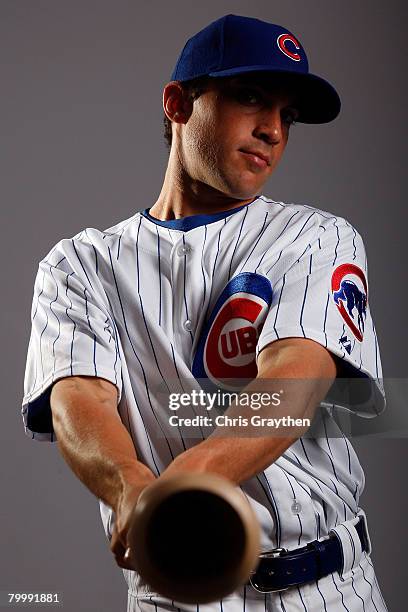 Sam Fuld of the Chicago Cubs poses for a photo during Spring Training Photo Day at Fitch Park practice complex February 25, 2008 in Mesa, Arizona.