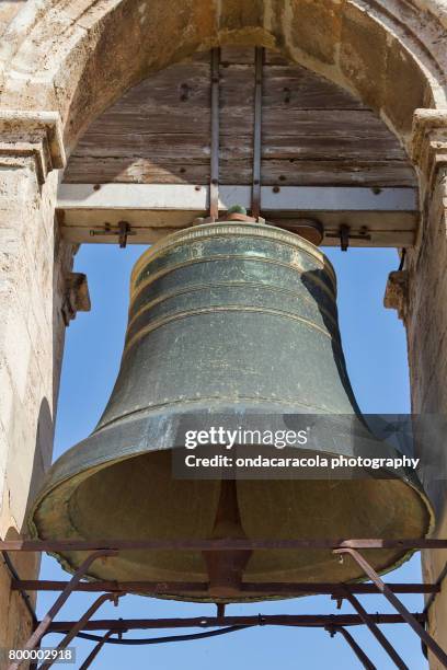 big bell - bell tower tower stock-fotos und bilder