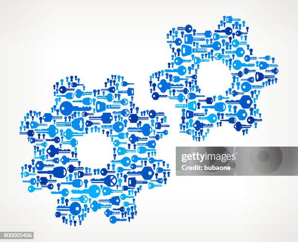Blue Cogs Pattern 12 Dark Blue Cogs Background High Res Illustrations - Getty Images