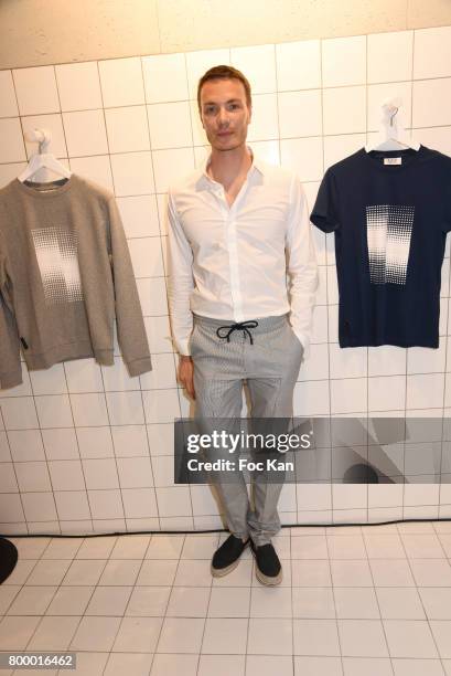 Maxime Simoens attends the MX Paris Max Simoens Flagship Opening Show Party as part of Paris Fashion Week on June 22, 2017 in Paris, France.