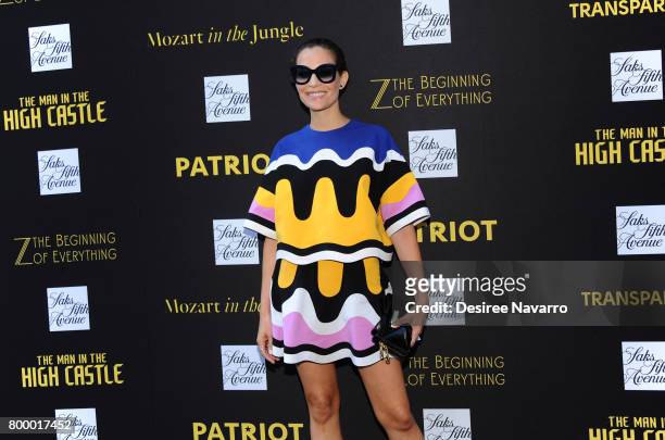 Actress Kathleen Munroe from the cast 'Patriot' attends Saks For Your Consideration Emmy Windows Unveiling at Saks Fifth Avenue on June 22, 2017 in...
